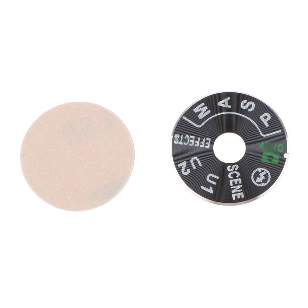2-6pack Top Cover Function Dial Mode Interface Repair for Nikon D750 DSLR