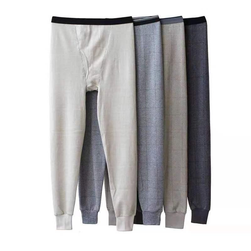 Mùa Thu Đông Cotton Nhiệt Quần Lót Nam Dài Johns Rời Nhiệt Quần Quần Áo Nam Plus Kích Thước Ấm Giữ Nhiệt Quần Dài