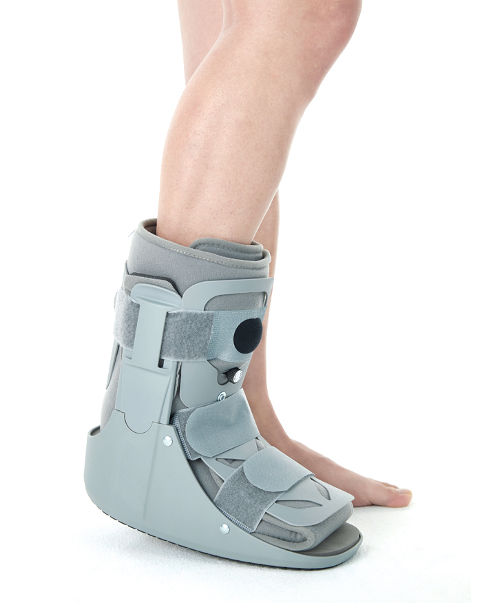 Giày ống đi bộ hỗ trợ gãy xương với bàn đạp bơm khí bên trong (10 inch) Dr.MED DR-A100
