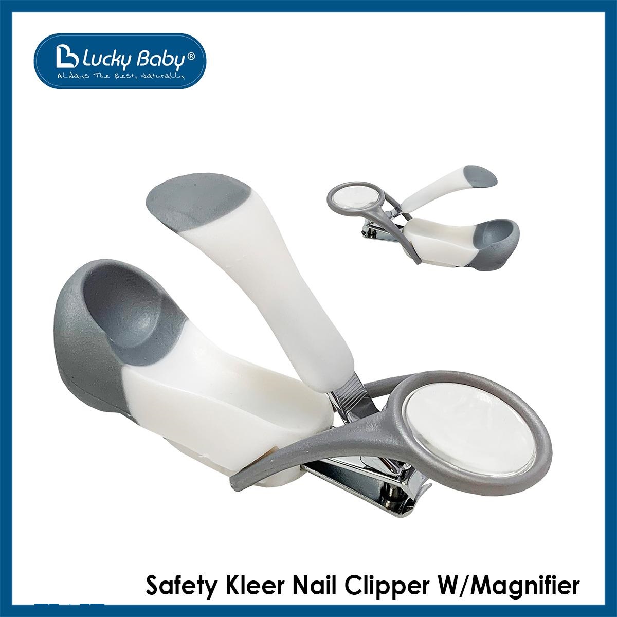 Bấm cắt móng cho bé có kính lúp Lucky Baby  - Safety Kleer Nail Clipper W/Magnifier 609439