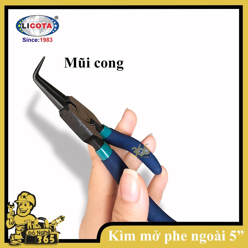 Kìm mở phe trong, phe ngoài Cao Cấp 5&quot; (125MM) LICOTA