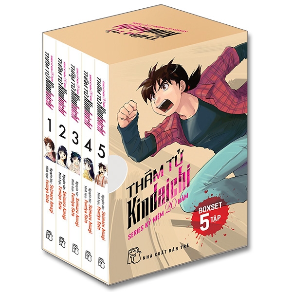 Thám tử Kindaichi - Series kỷ niệm 20 năm 1 (boxset 5 tập)