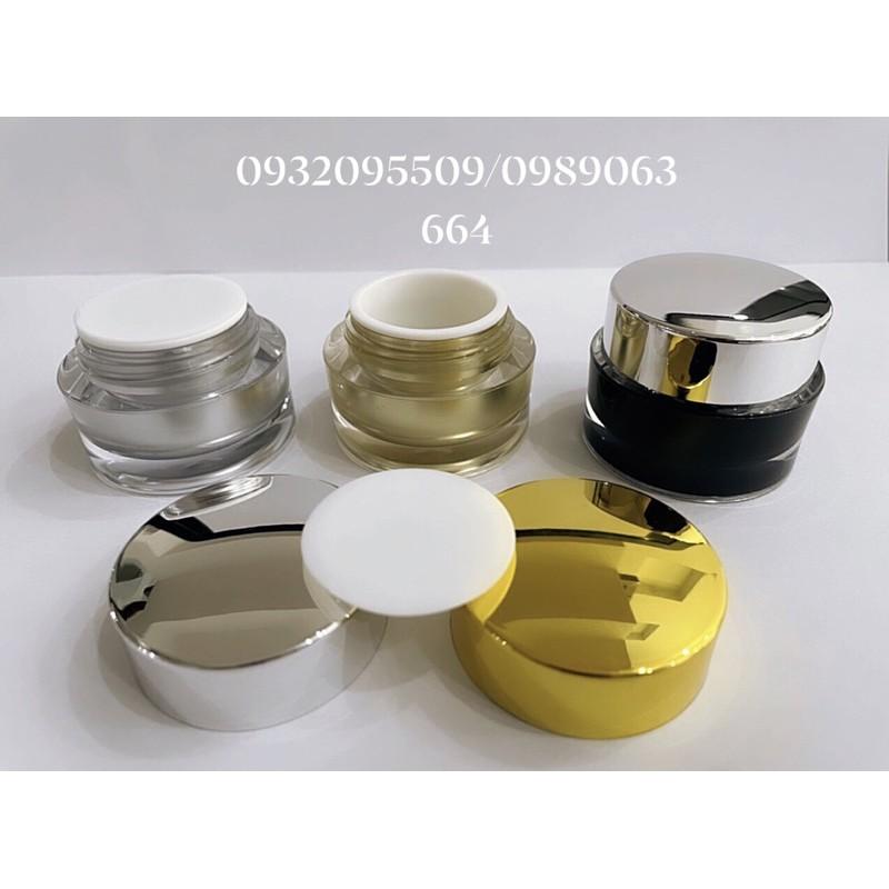 Hũ 10g chiết kem mỹ phẩm