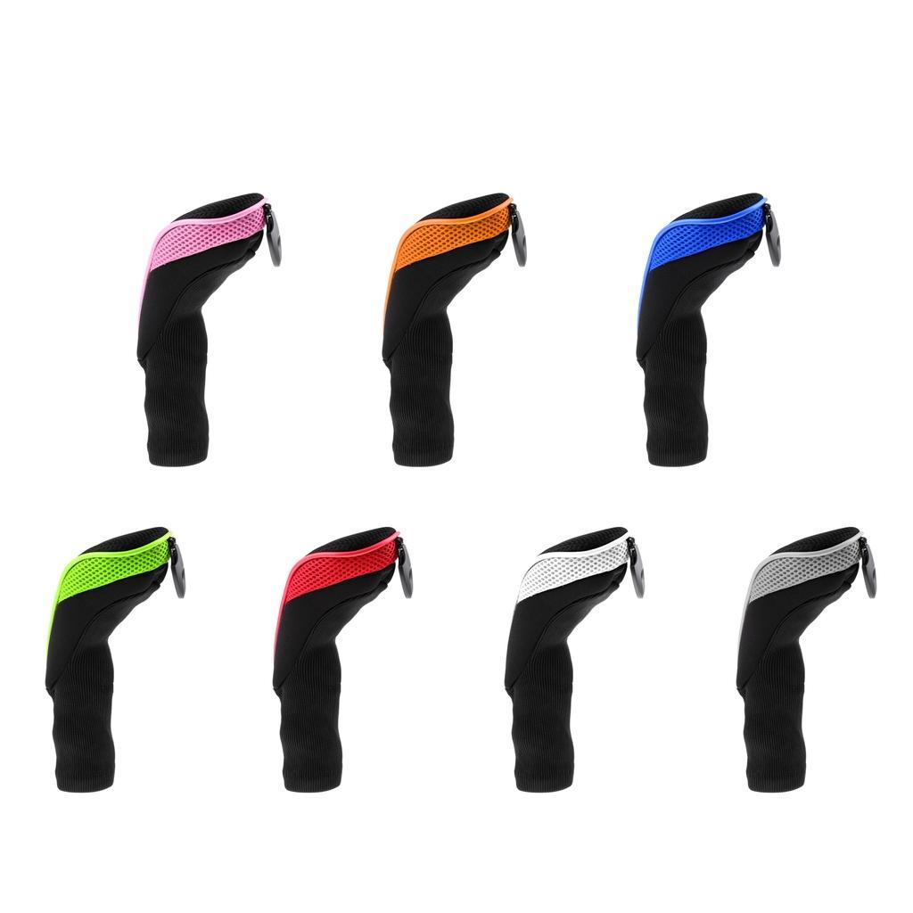 Golf Hybrid Club Head Covers with Interchangeable No. Tag UT Head Cover