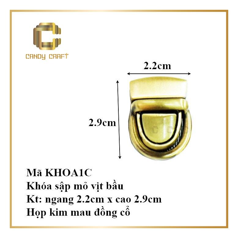 KHÓA SẬP MỎ VỊT 2-3CM