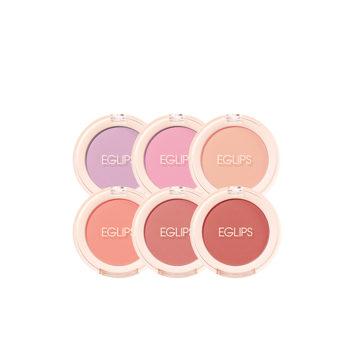 Phấn má dạng nén Eglips Cheek Fit Blusher 4g Màu Sắc Đa Dạng, Thành Phần Tự Nhiên, Không Gây Dị Ứng Da