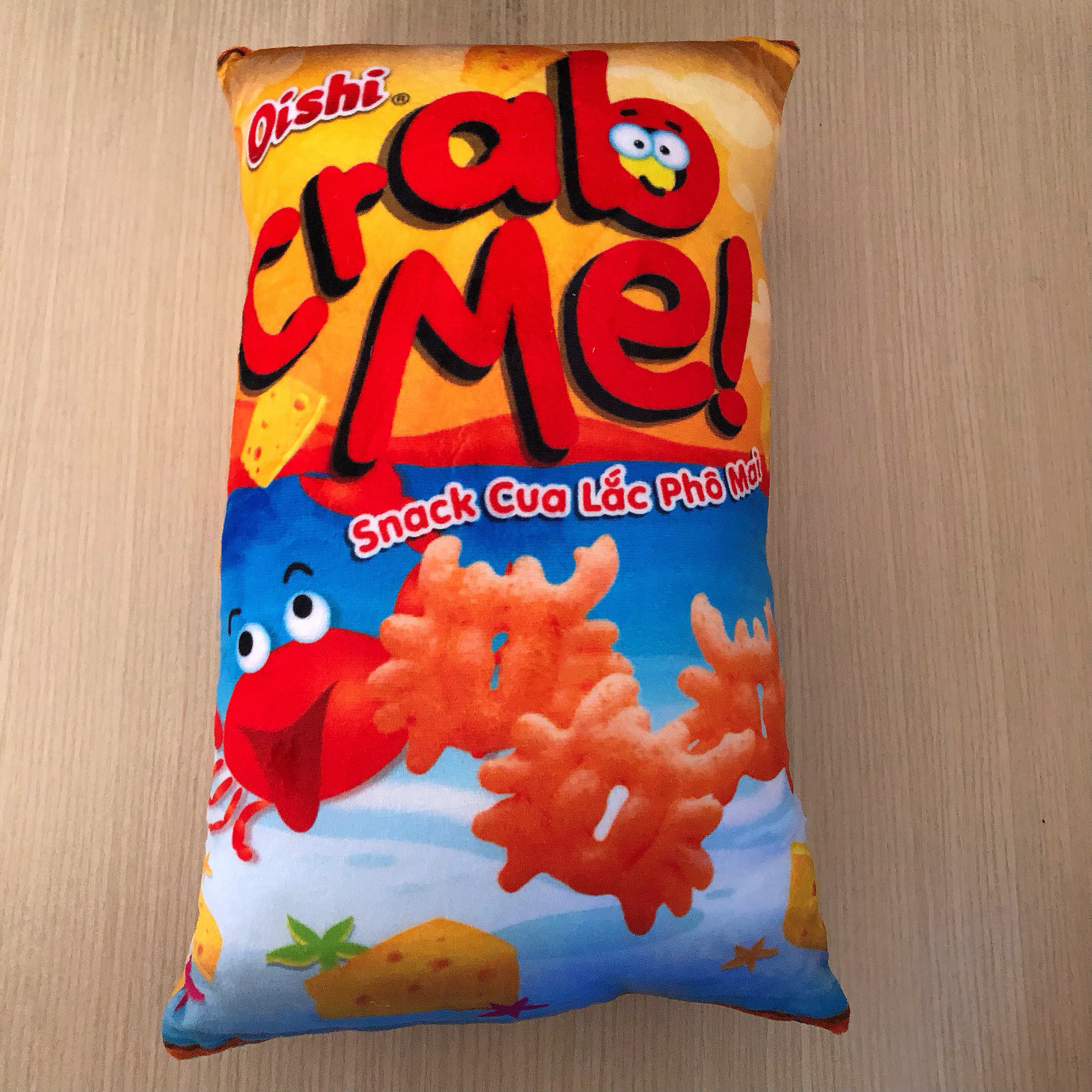 Gối hình bánh snack cho bé