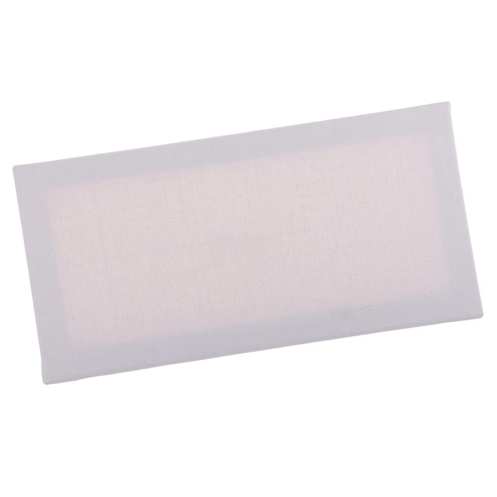 2Pcs Artist Free 8"x 16" Blank White Wooden Frame Canvas Panel Boards