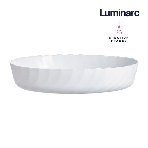 Khay Nướng Thuỷ Tinh Luminarc Smart Cuisine Trianon Oval 32x24cm- LUKHP4018