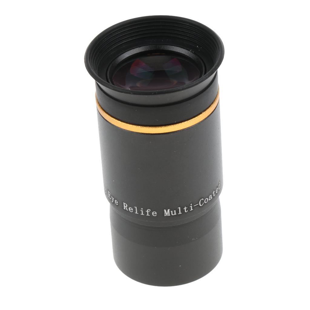 1.25" Telescope Eyepiece Lens For Astronomy Moon Planet Deep Sky 66 Degree