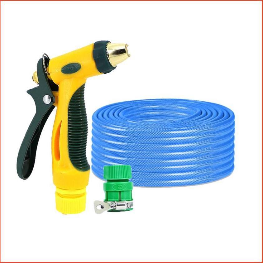 Bộ dây vòi xịt nước rửa xe,tưới cây tăng áp 3 lần 20M 206317