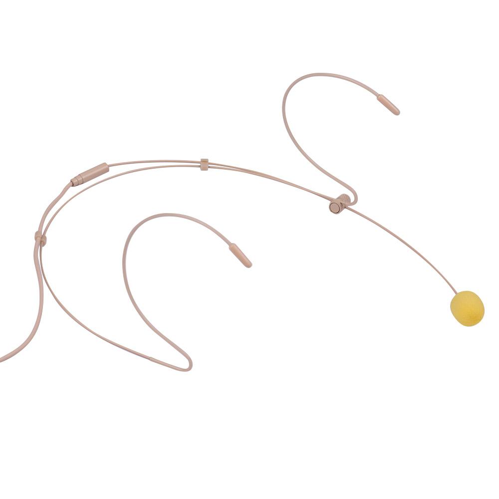 Tai nghe và Micrô tụ điện Micrô 4 chân cắm Mini XLR cho máy phát Bodypack không dây