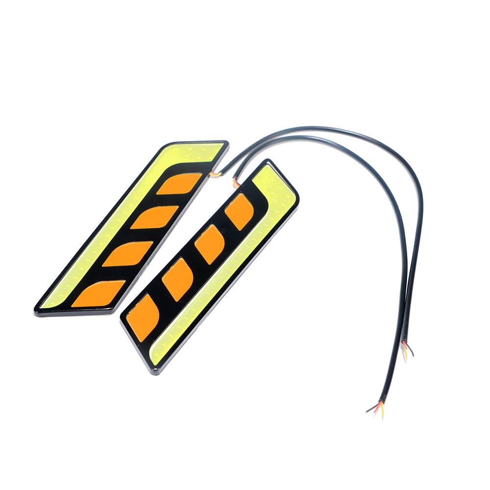 Set 2 đèn LED DRL siêu sáng chống sương mù chạy ban ngày cho xe hơi
