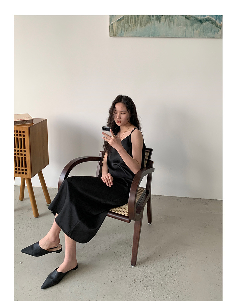 Váy Đầm Lụa Thiết Kế An Nhiên Đa Dạng Size Dáng Suông Chất Trơn Mềm Mại Mát Mịn Công Sở Dạo Phố Mặc Nhà