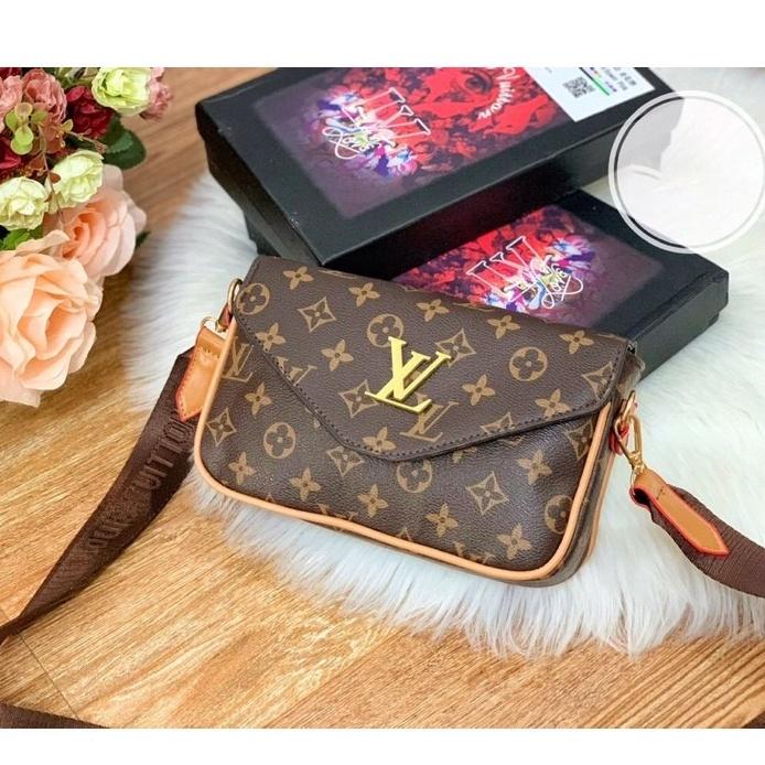 Túi xách nữ, túi đeo chéo hình phong bì thư Hottrend phong cách Hàn Quốc tặng kèm ví nhỏ xinh xắn