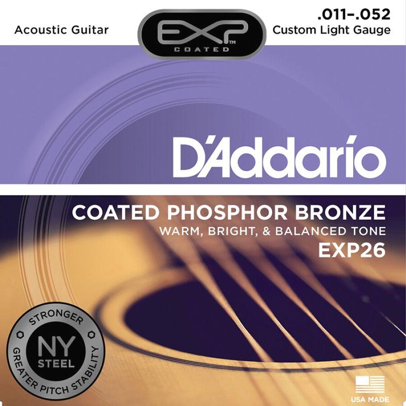 Dây đàn guitar acoustic D'Addario EXP26 thích hợp sinh viên, du ca đường phố