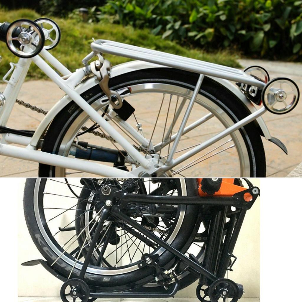 Ultralight Bike Rack Cycling Equipment Stand for Brompton Bicycle Cycling Easy Wheel Cargo Rack Luggage Carrier