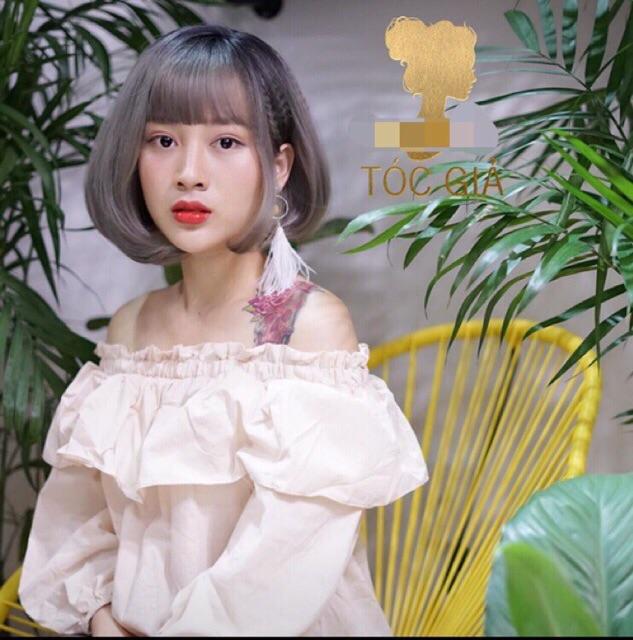 Tóc giả cao cấp cosplay nhật bản- tặng lưới chùm tóc- hình thật