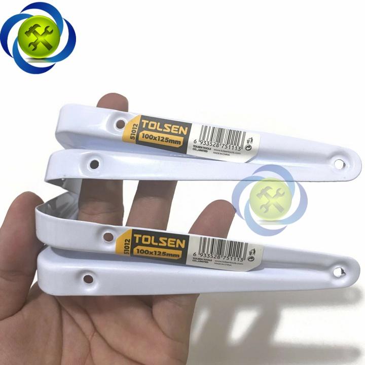 Giá đỡ kệ chữ L Tolsen 51012 kích thước 100mm x 125mm