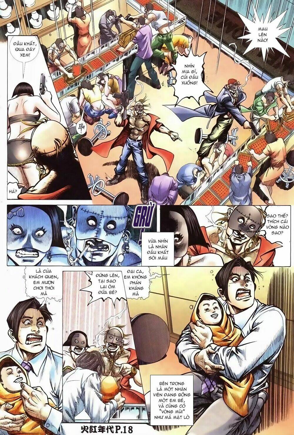 hỏa hồng niên đại hắc cốt đường chapter 94 17