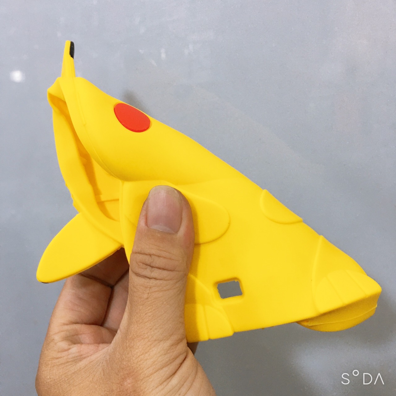 Ốp lưng silicons hình Pikachu đáng yêu dành cho Samsung S4