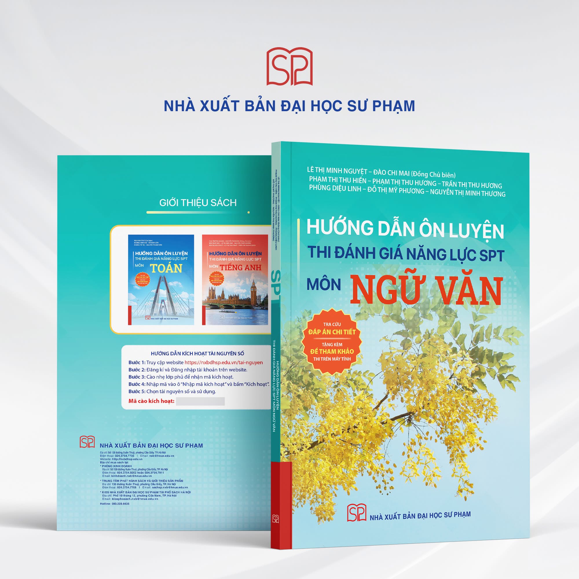 Sách hướng dẫn ôn luyện thi đánh giá năng lực SPT môn ngữ văn