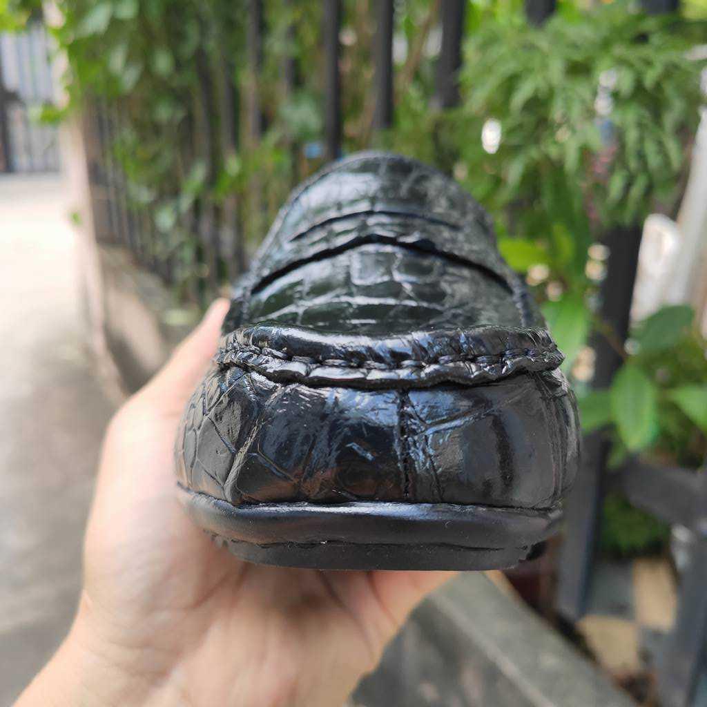 Giày Lười Nam GL3D. Da bụng cá sấu mềm đi rất thoải mái!