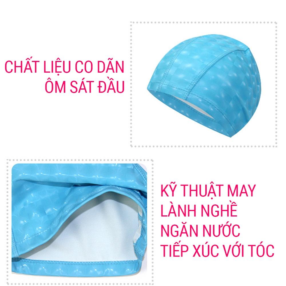 Mũ bơi người lớn chống thấm cao cấp SPORTY CA39 chất liệu Spandex ngăn nước bảo vệ tóc