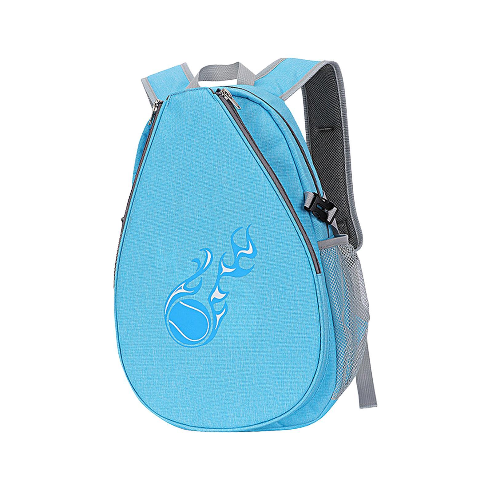 Tennis Backpack Portable Tennis Bag for Tennis Racket, Badminton Racquet Blue
