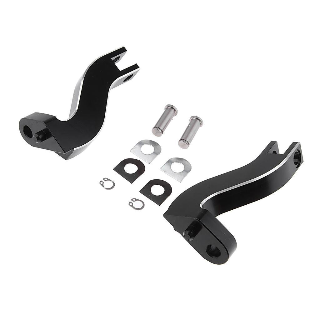 Passenger Rear Foot Peg Pedal Mount Bracket for Touring 1993-2017