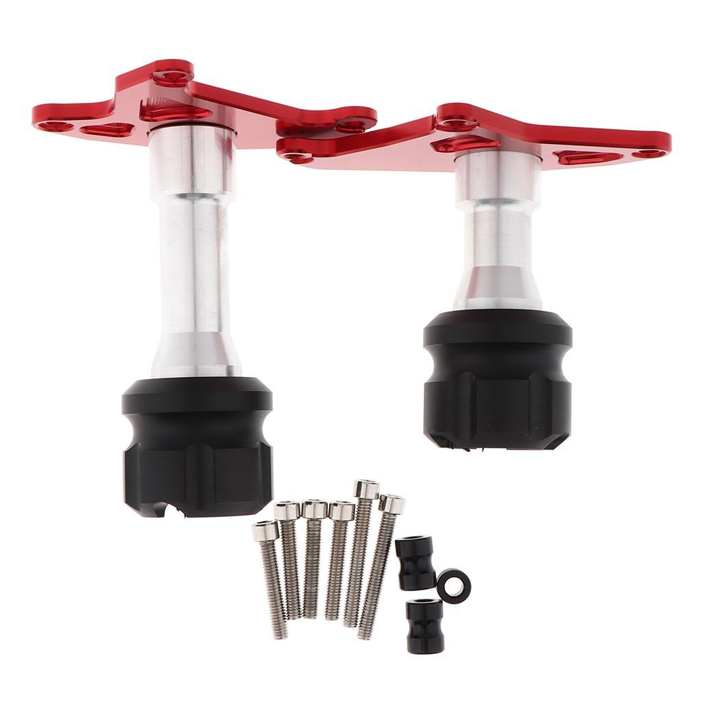 2 PCS Red Engine Anti-crash Protector Motorcycle Engine Protect Tools Engine Guards for Honda MSX125 MSX125SF