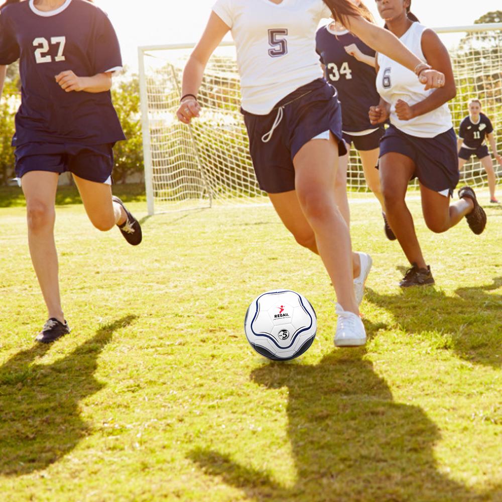 Quả bóng đá size 5 kích thước tiêu chuẩn bằng da PU