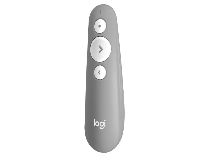 Bút trình chiếu Logitech R500S Bluetooth / Usb 2.4 GHz, con trỏ Laser 20m - Hàng Chính Hãng