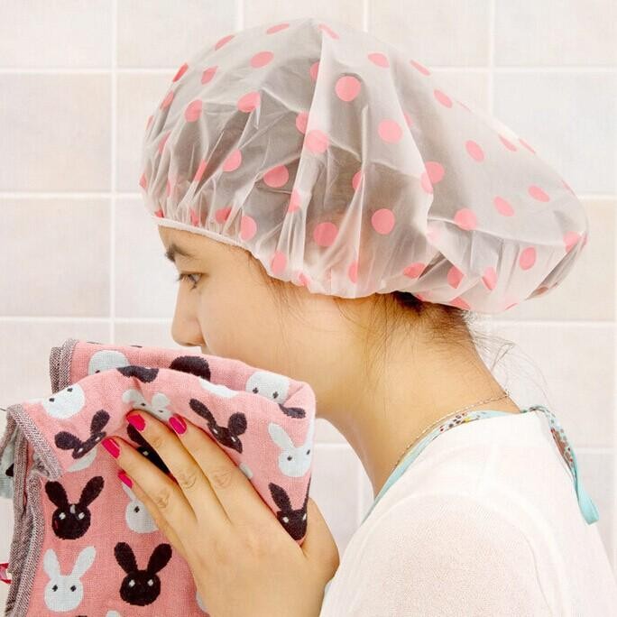 Mũ chụp tóc tránh nước khi tắm cao cấp siêu bền thời trang sang trọng từ Nhật Bản