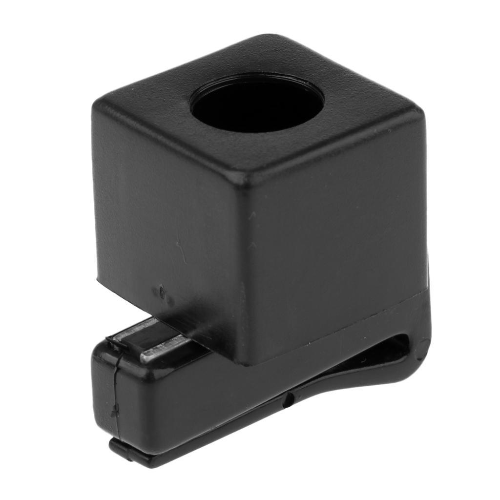 Pool Cue Chalk Holder with Belt Clip Tool And Cue Tip Scuffer Repairer