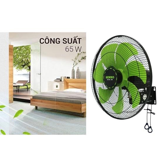 Quạt treo tường 2 dây Sothing Senko TC1622, công suất 65w- Hàng chính hãng