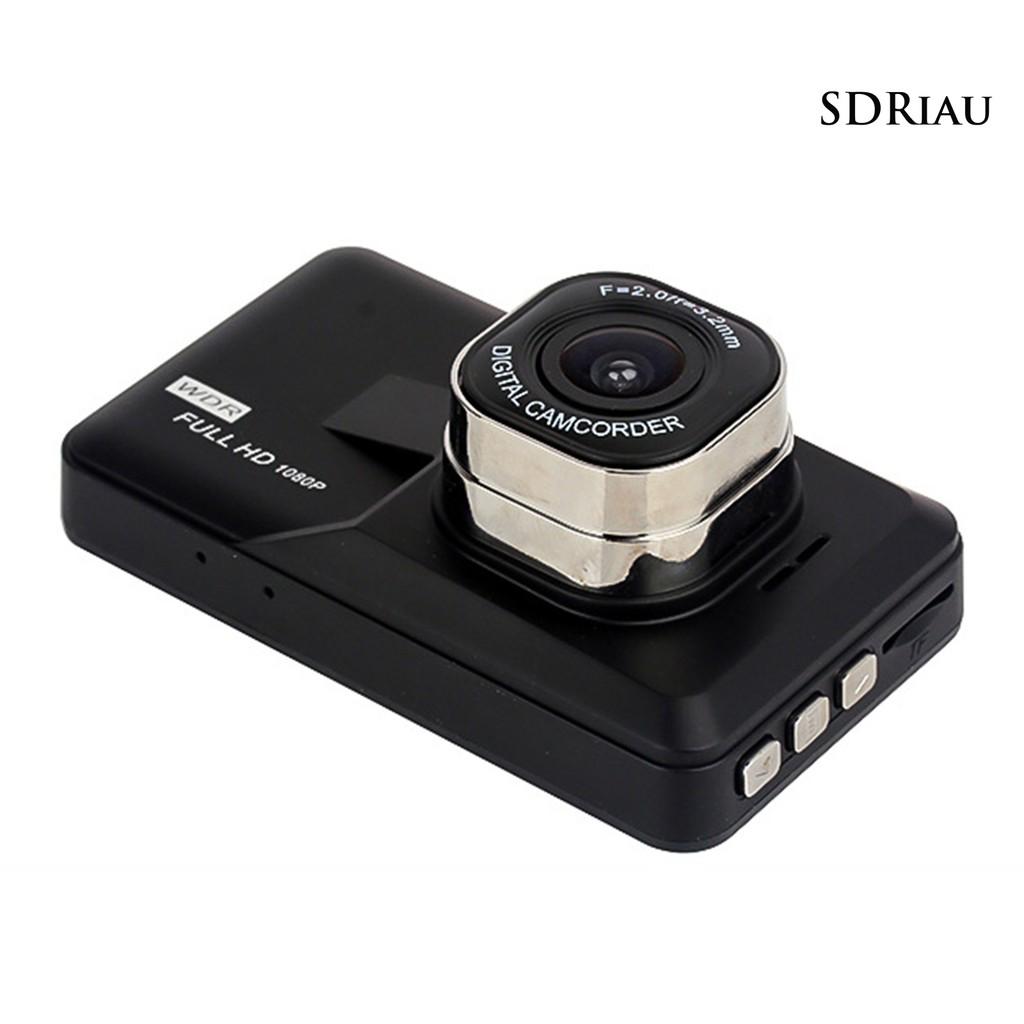 Camera Hành Trình Góc Rộng 3 Inches 1080p 160 Độ Gắn Xe Hơi Kèm Bộ Phụ Kiện