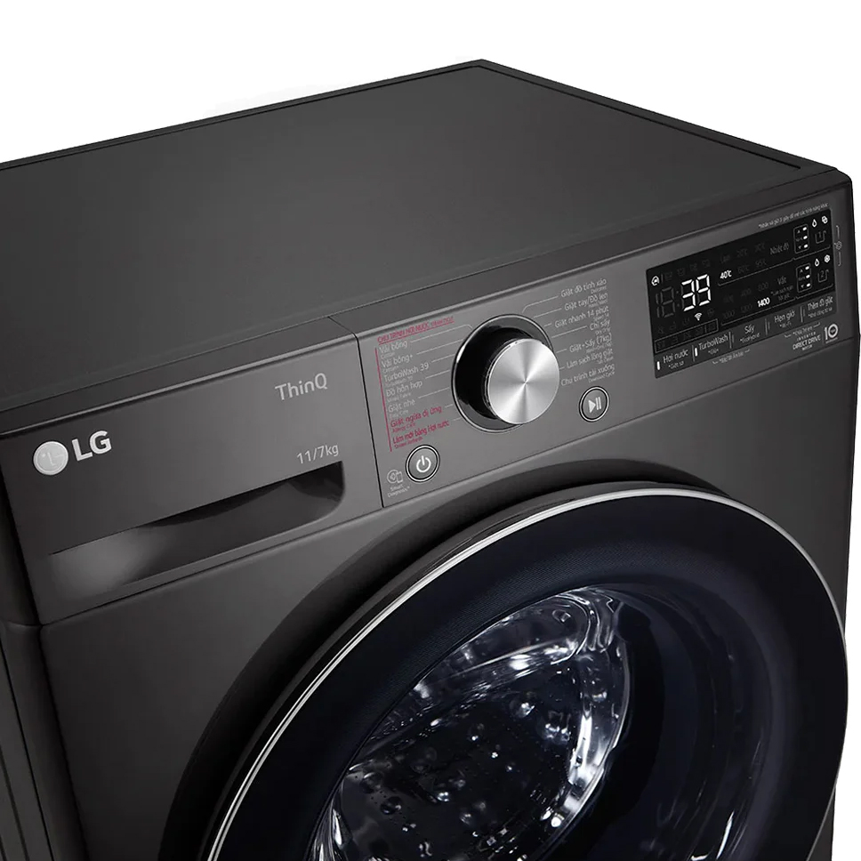 Máy giặt sấy LG Inverter 11/7 kg FV1411H3BA - Chỉ giao HCM