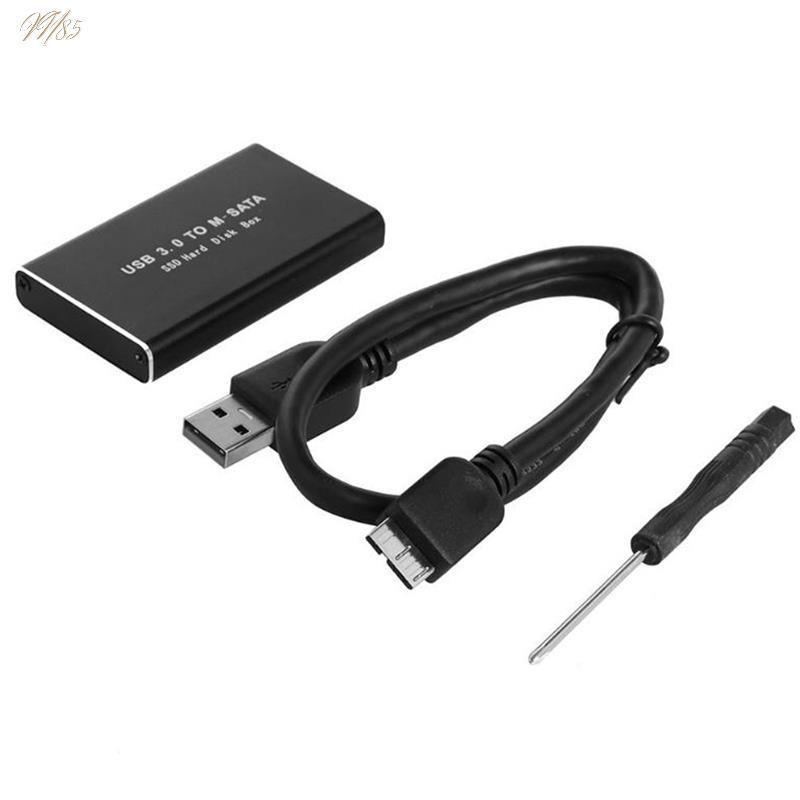 Hộp Đựng Ổ Cứng Ngoài SSD MSATA Sang USB 3.0 Cho 30x50mm 30x30mm MSATA SSD