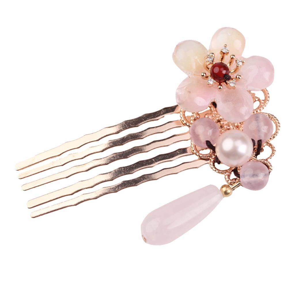 Hair Pin Hair Chopsticks Hairclips Hair Accessories Tool for Women Pink