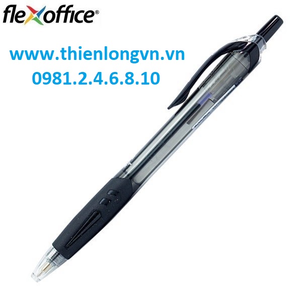 Combo 5 cây Bút Gel B Flexoffice FO-GEL-B012 màu đen