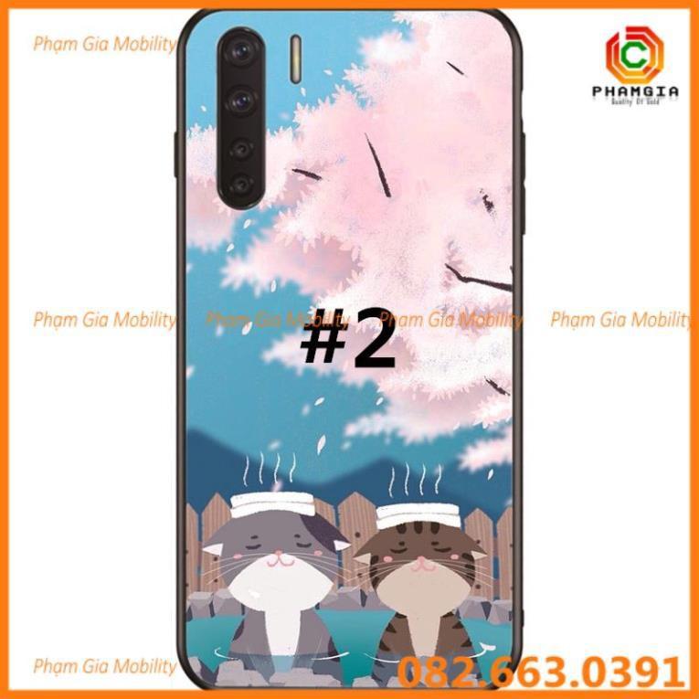 Ốp lưng in hình dễ thương dẻo cho OPPO A91/F15/ OPPO A31 /A8/ Reno 3 pro 5G/Realme X50