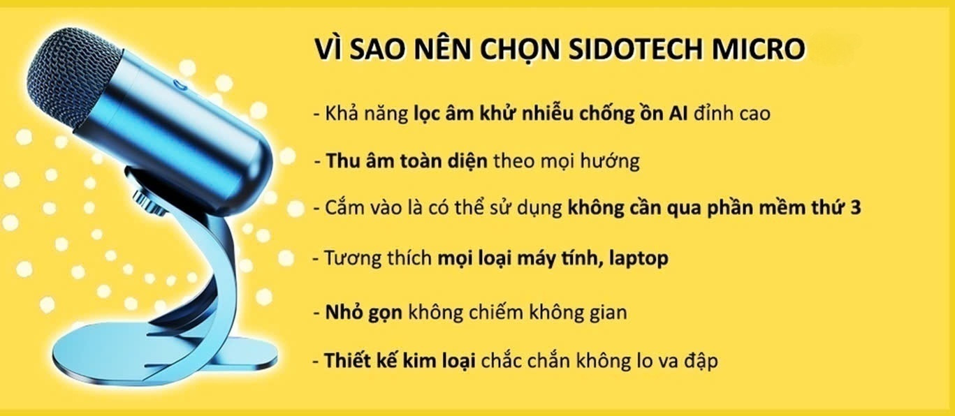 Micro USB Mini Mic Thu Âm Podcast Livestream Radio Microphone Phòng Thu Studio Karaoke SoloCast Cắm Máy Tính Bàn Laptop Chat Voice Học Online Chơi – Hàng Nhập Khẩu