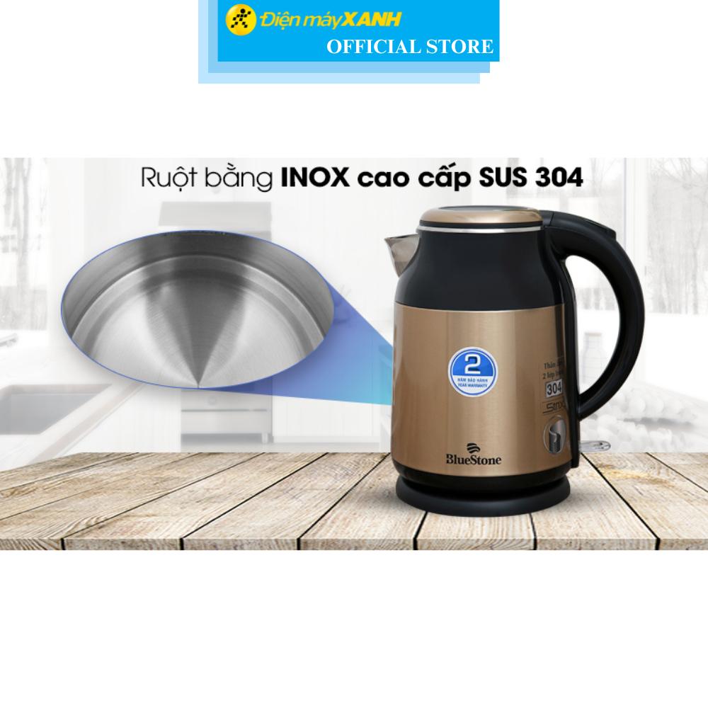 Bình đun siêu tốc BlueStone 1.8 lít KTB-3369 - Hàng Chính Hãng