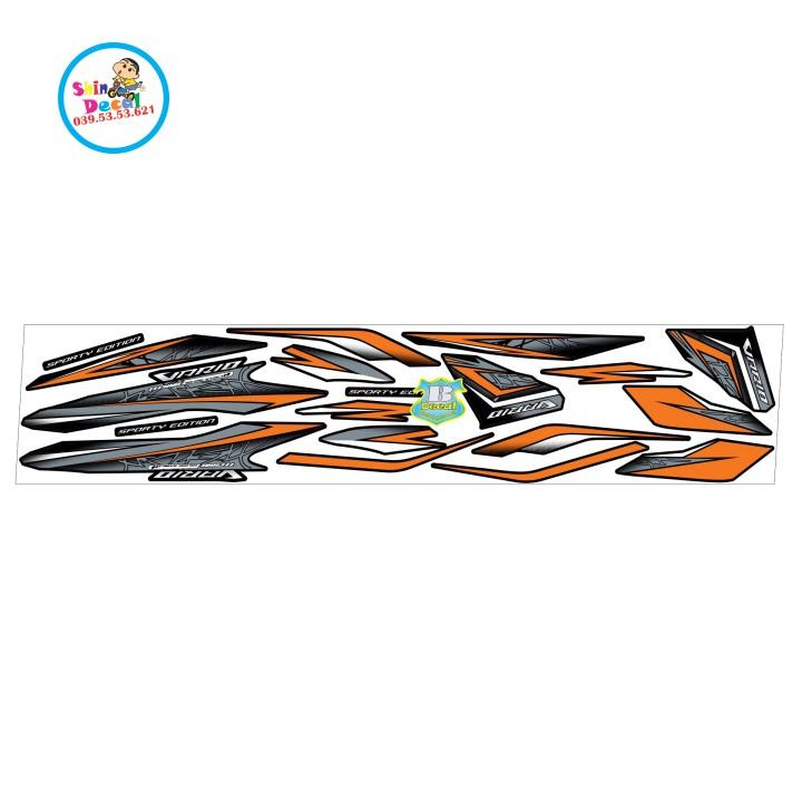 Tem rời vario 150 cam đen 2020