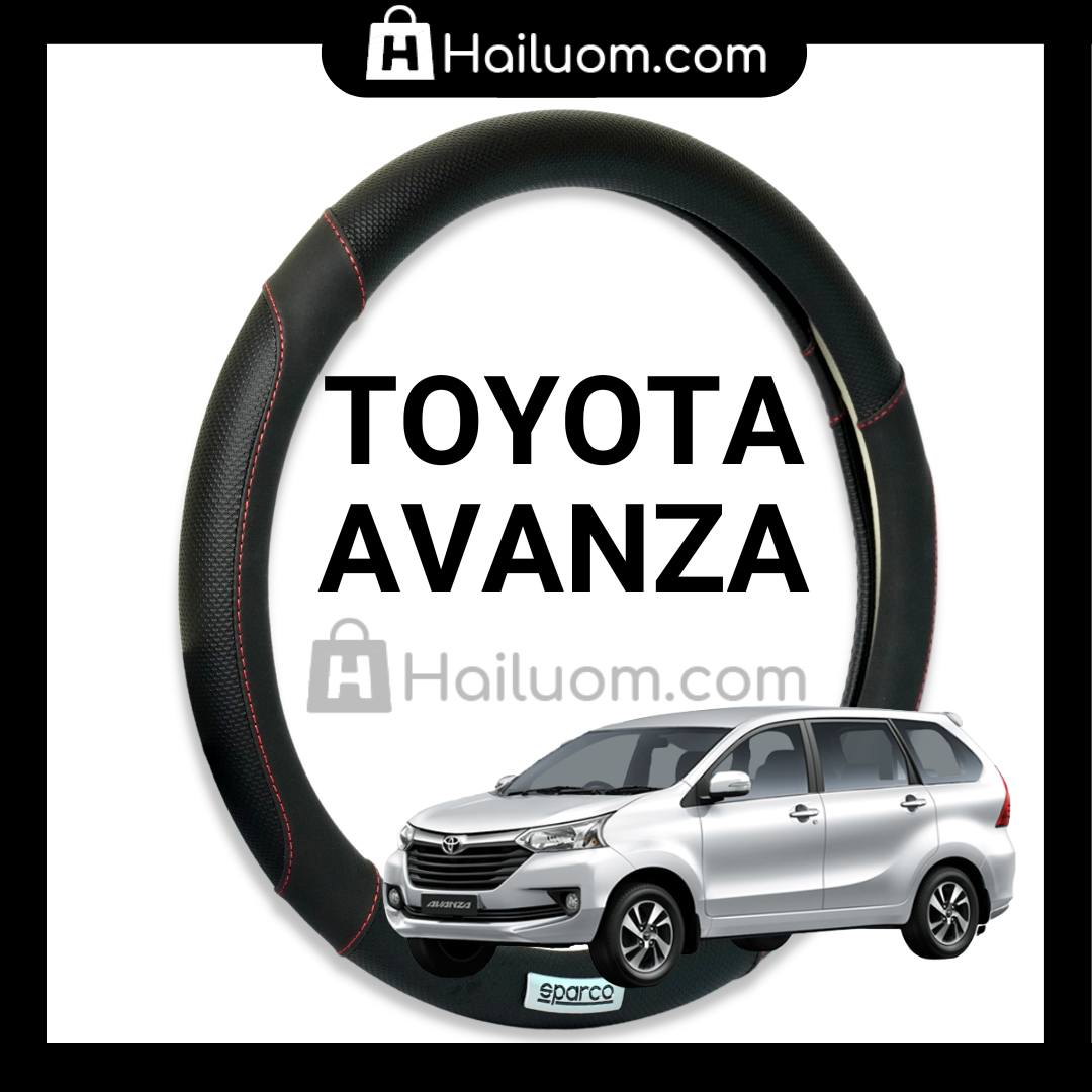 Bọc Vô Lăng ô tô TOYOTA AVANZA | Bọc Vô Lăng cao cấp Sparco Italy