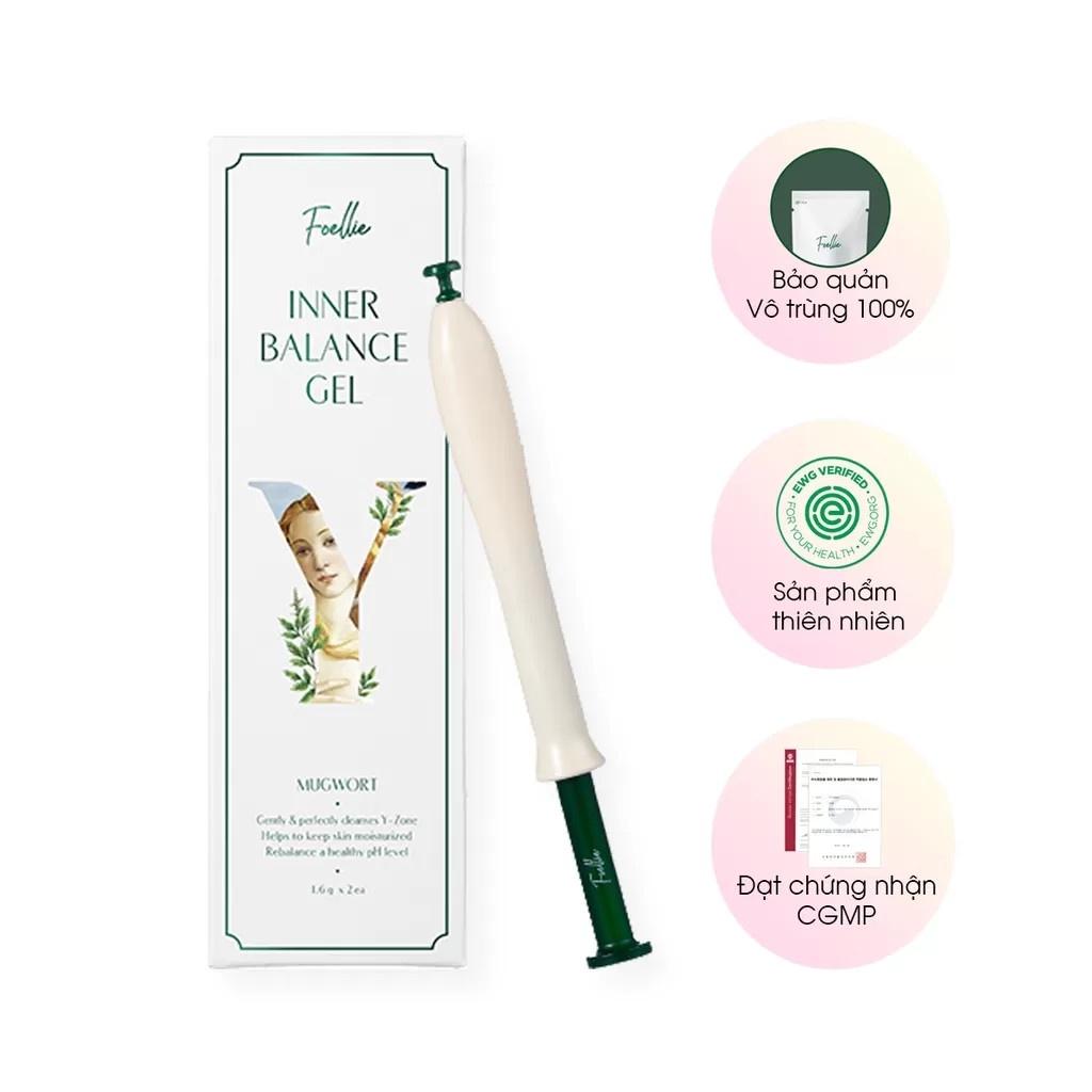 Dung Dịch Vệ Sinh Phụ Nữ Foellie Inner Balance Gel 1.6g/ống