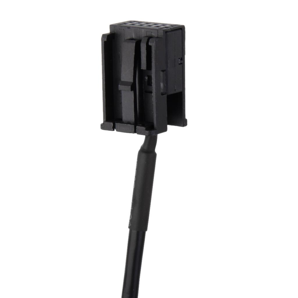 Music 3.5mm Female Jack Car USB Aux-in Adapter Cable FOR 2003-08 BMW E85/E86