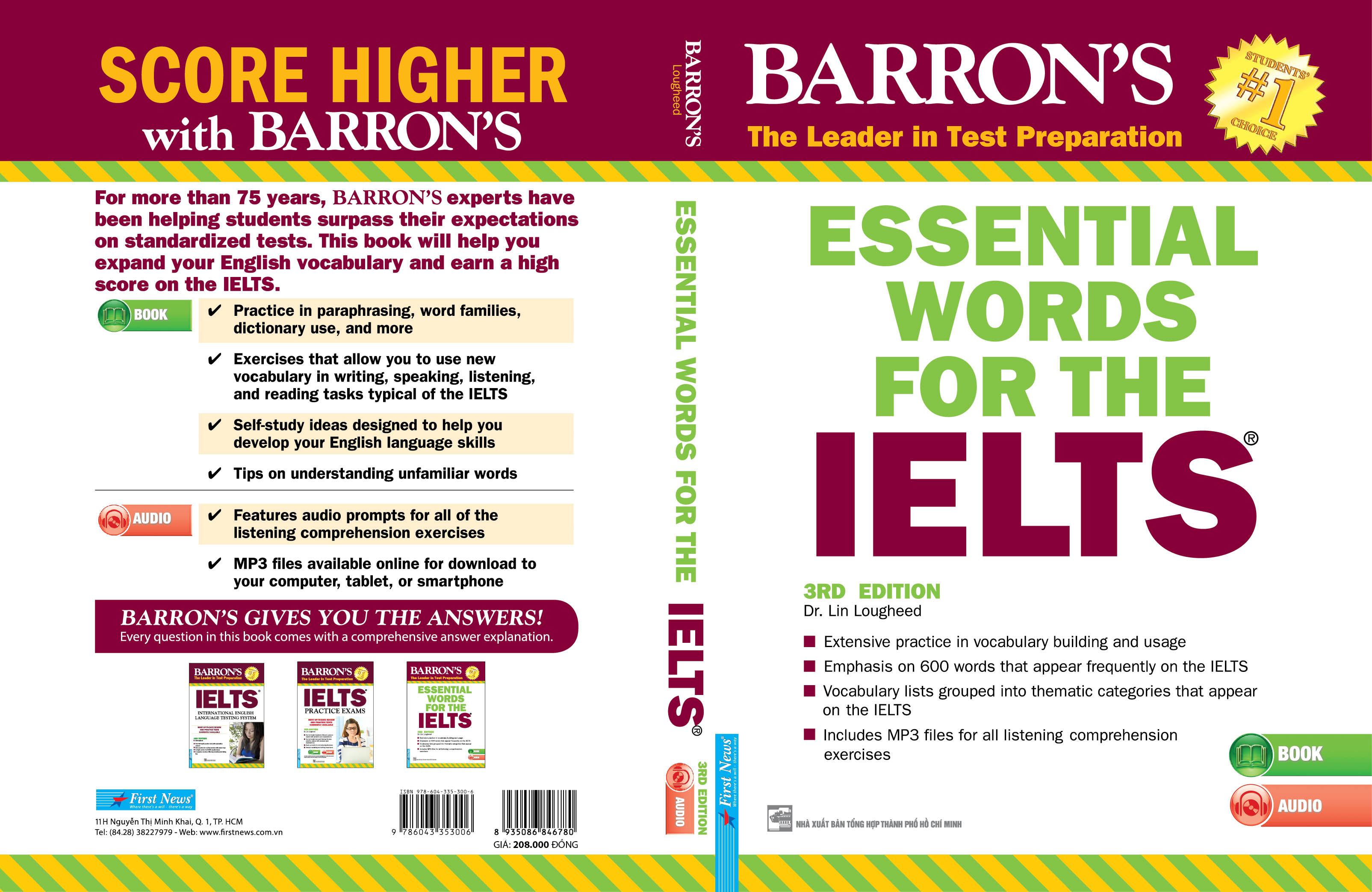 Barron's Essential Words For The Ielts (Tái Bản)