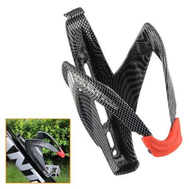 1 Pcs MTB Bike Road Bike Bottle Cage Carbon Fiber Glass Water Bottle Holder Cage Bicycle Bottle Holder Bicycle Accessories